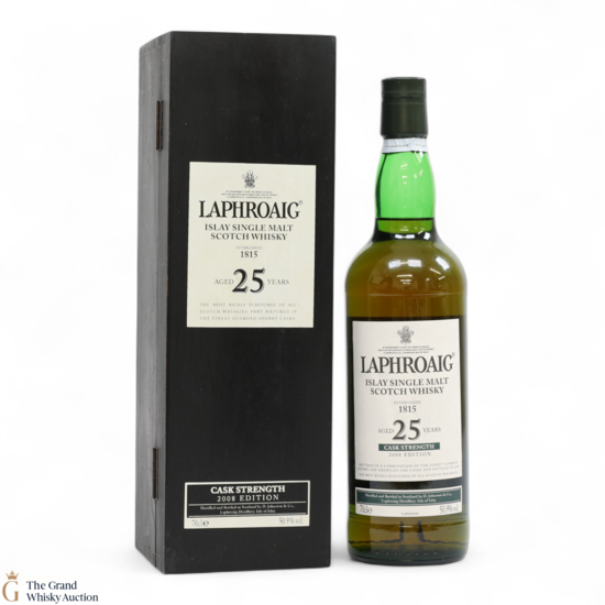Laphroaig - 25 Year Old 2008 - Cask Strength Edition (50.9%)
