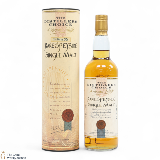 Burn Stewart - 10 Year Old - Rare Speyside Single Malt - The Distllers Choice