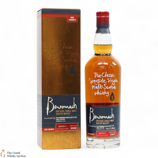 Benromach - Cask Strength 2008 - Batch 1 