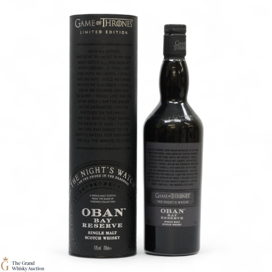 Oban - Bay Reserve - The Night's Watch - Game of Thrones