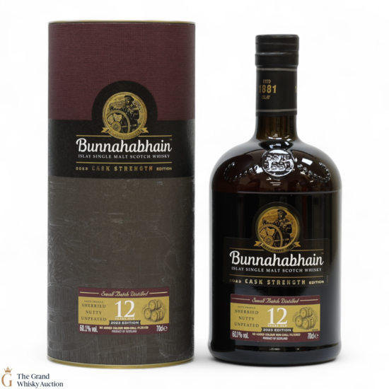 Bunnahabhain - 12 Year Old 2023 - Small Batch Cask Strength 60.1%