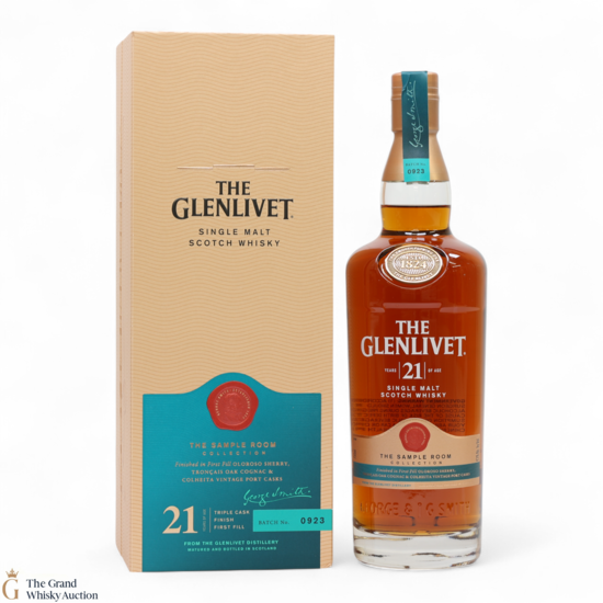 Glenlivet - 21 Year Old - Triple Cask Finish - The Sample Room Collection (75cl)