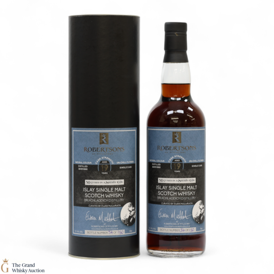 Bruichladdich - 19 Year Old 2005 - Single Cask #1031 - Robertsons Of Pitlochry