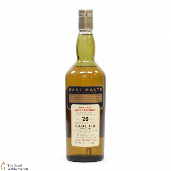 Caol Ila - 20 Year Old - 1975 Rare Malt 61.18% (75cl)