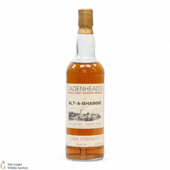 Alt-A-Bhainne - 1980 Cadenhead's Cask Strength #100029