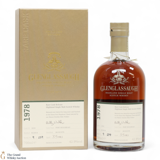 Glenglassaugh - 35 Year Old - 1978 - Rare Cask Release 