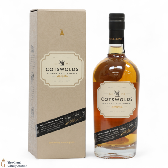 Cotswolds - Single Malt - 2014 Odyssey Barley - Batch #04/2017