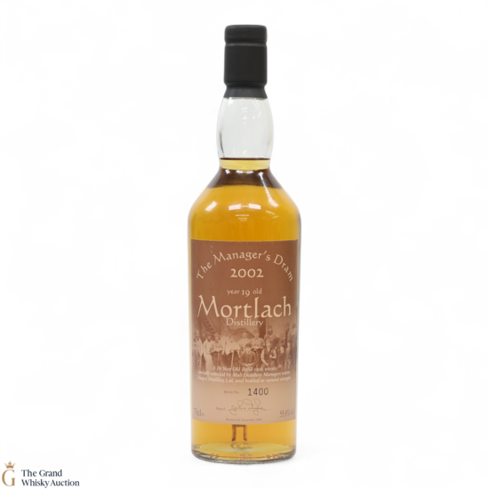 Mortlach - 19 Year Old - Manager's Dram 2002