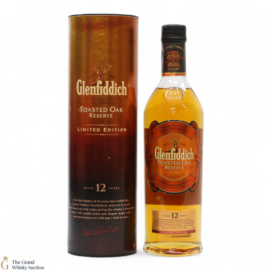 Glenfiddich - 12 Year Old - Toasted Oak Reserve