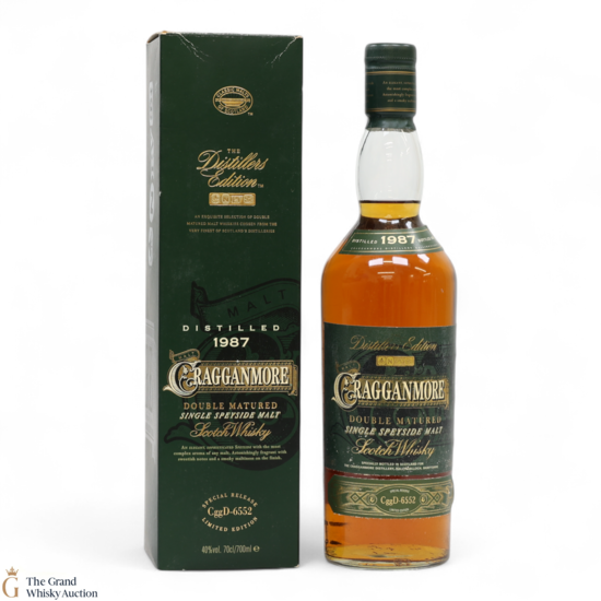 Cragganmore - 1987 Distillers Edition 2001
