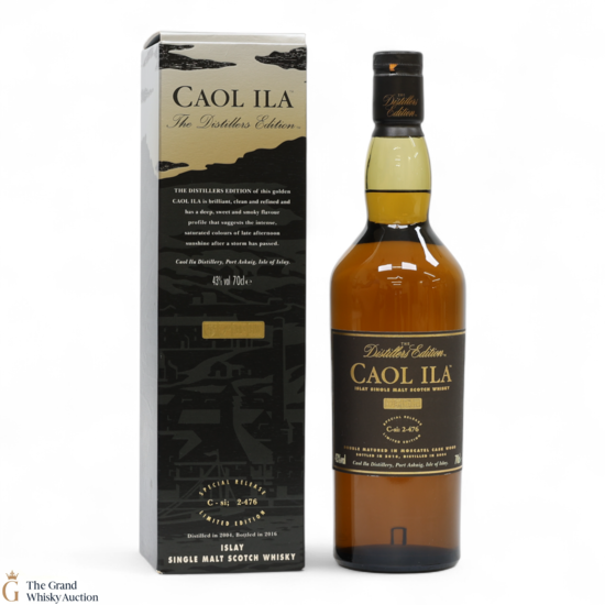 Caol Ila - 2004 Distillers Edition - 2016