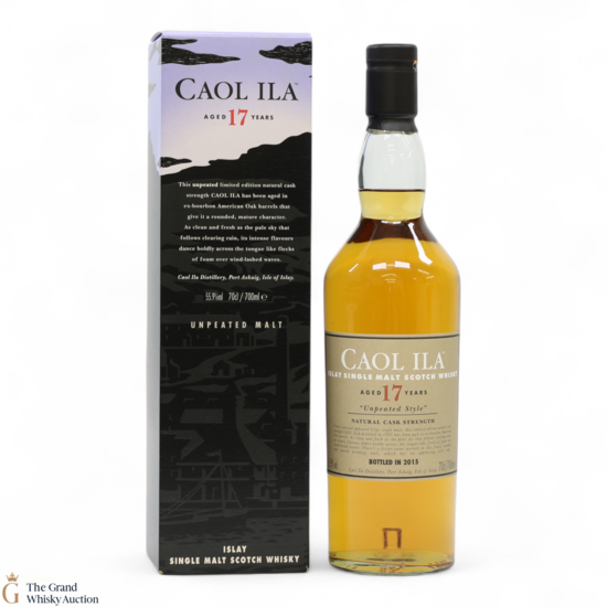 Caol Ila - 17 Year Old - Unpeated - 2015 Release