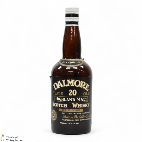 Dalmore - 20 Year Old 1960s (26 2/3 FL. OZ.)