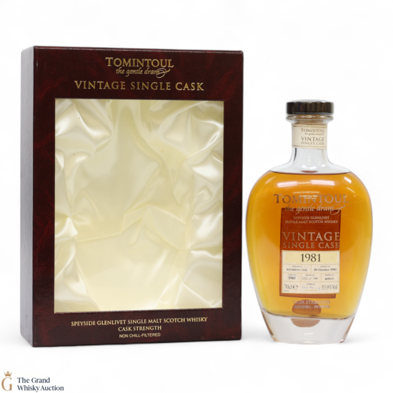 Tomintoul - 1981 Vintage Single Cask #5985