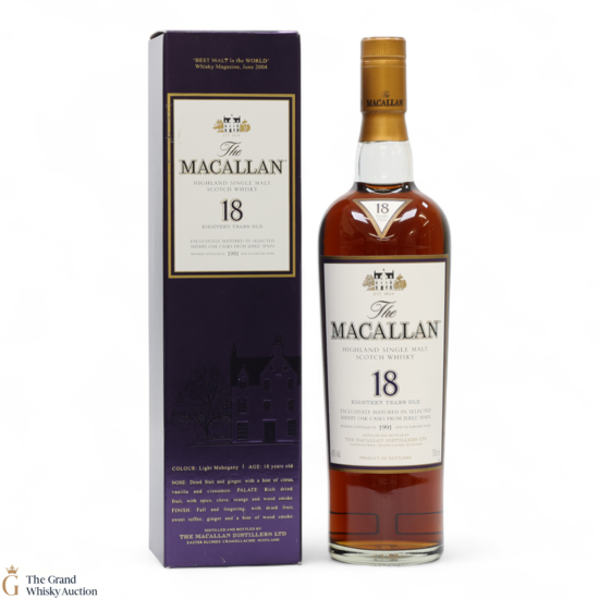 Macallan - 18 Year Old - 1991