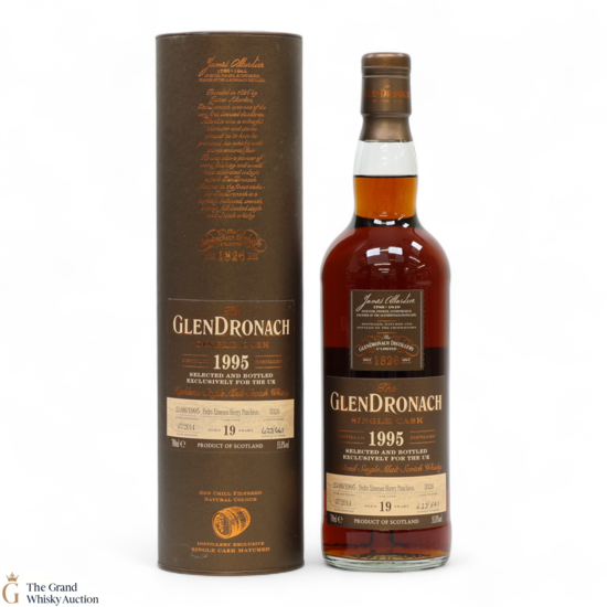 Glendronach - 19 Year Old 1995 - PX Sherry Puncheon #3326