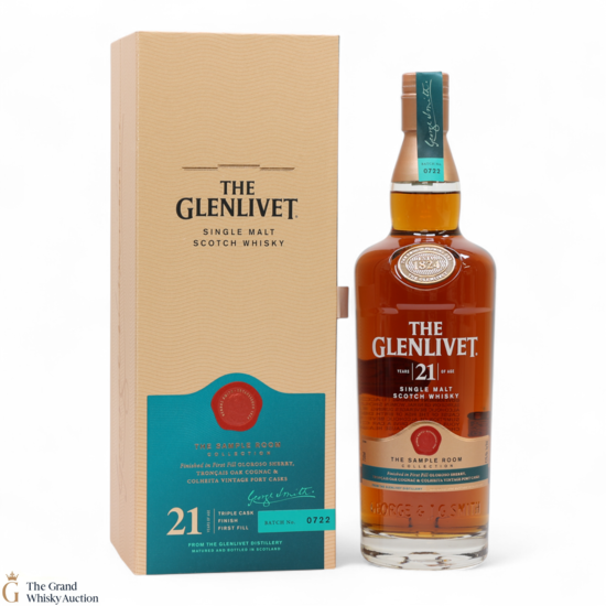 Glenlivet - 21 Year Old - Triple Cask Finish - The Sample Room Collection (75cl)