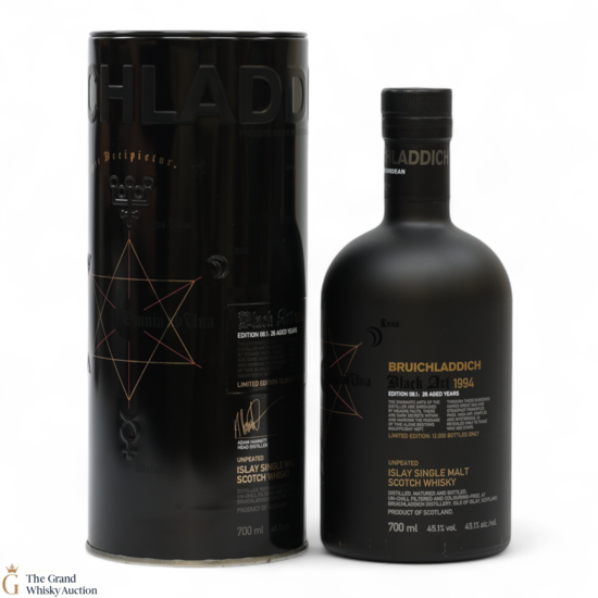 Bruichladdich - 26 Year Old 1994 - Black Art - Edition 08.1