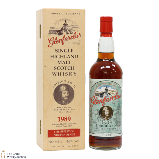 Glenfarclas - 1989 The Spirit of Independence - Robert the Bruce Edition No.11