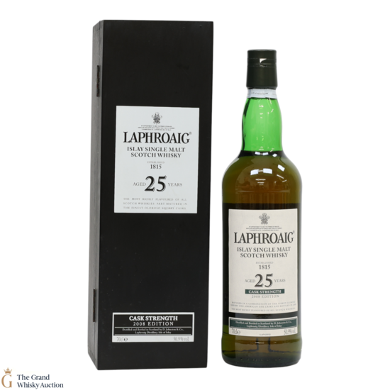 Laphroaig - 25 Year Old 2008 - Cask Strength Edition (50.9%)