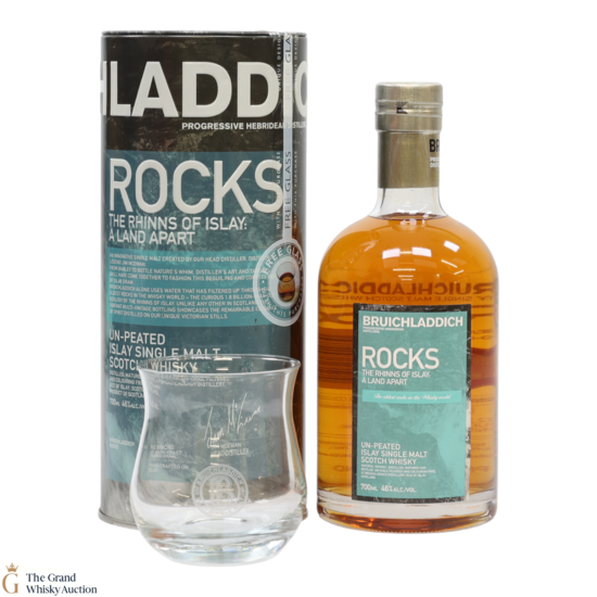 Bruichladdich - Rocks - 3rd Edition (with Glass)