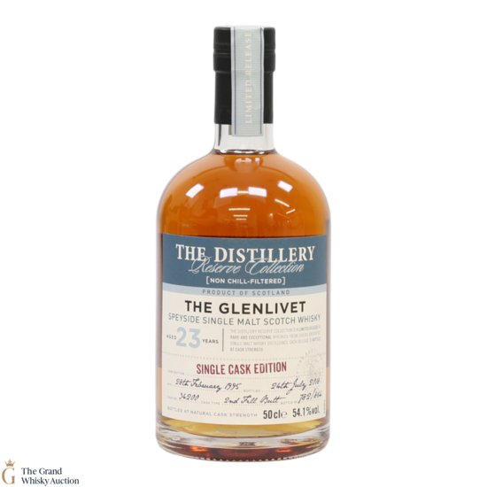 Glenlivet - 23 Year Old 1995 - Single Cask #34200 - Distillery Reserve Collection (50cl)