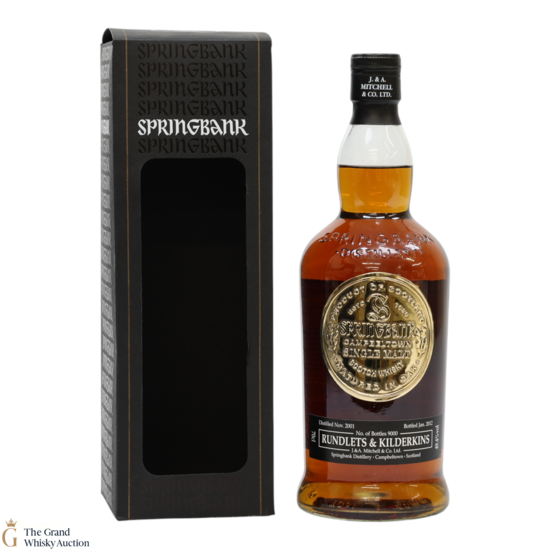 Springbank - 2001 Rundlets and Kilderkins