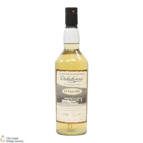 Dalwhinnie - 12 Year Old - Manager's Dram 2009