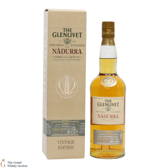 Glenlivet - Nadurra #0310B - 1991 Vintage Edition