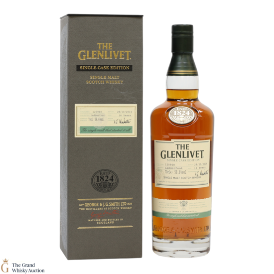 Glenlivet - 16 Year Old - Single Cask #120960 - Ladderfoot