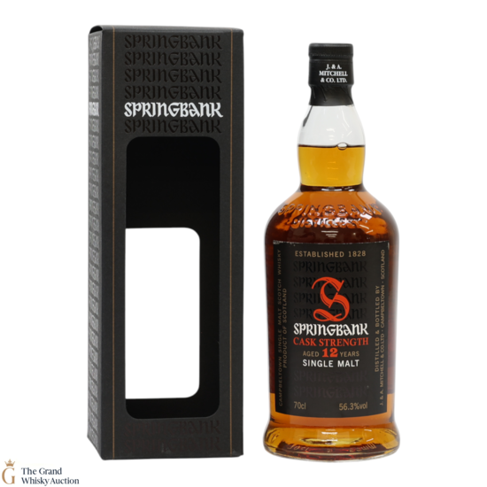 Springbank - 12 Year Old - Cask Strength 56.3%