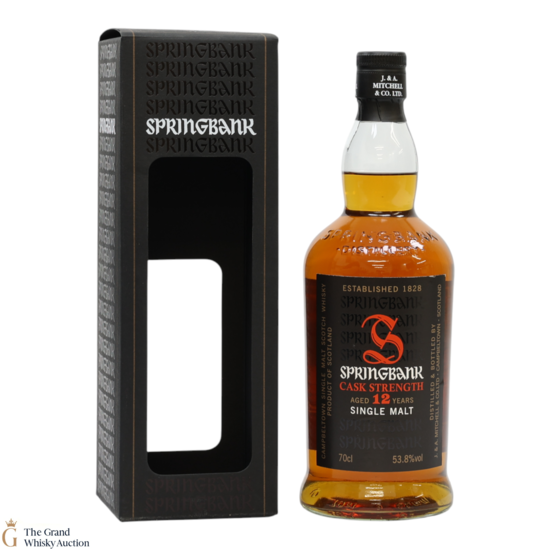 Springbank - 12 Year Old - Cask Strength 53.8%