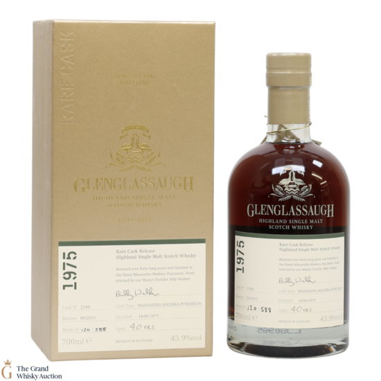Glenglassaugh - 40 Year Old - 1975 - Rare Cask Release 