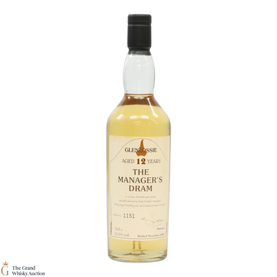 Glenlossie - 12 Year Old 2004 - Manager's Dram