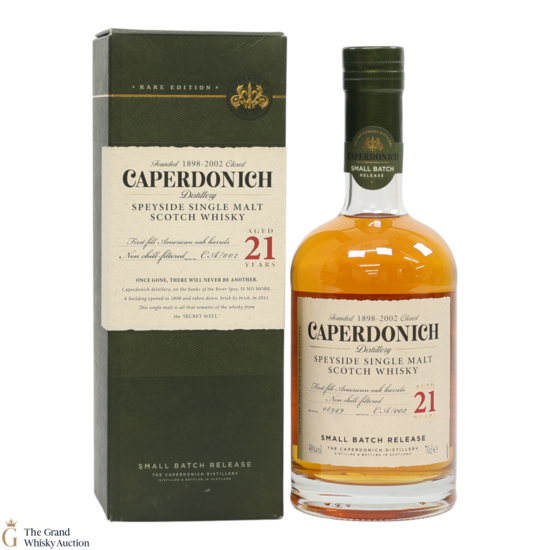 Caperdonich - 21 Year Old - Small Batch Release - Rare Edition