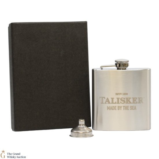 Talisker - Made By The Sea - Hip Flask & Funnel