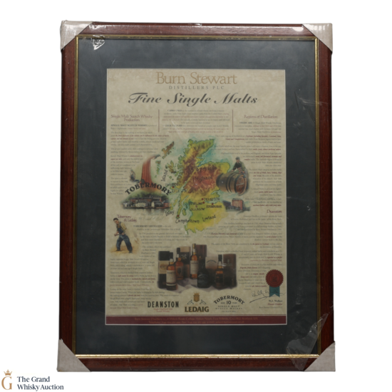 Burn Stewart Distillers - Framed Picture
