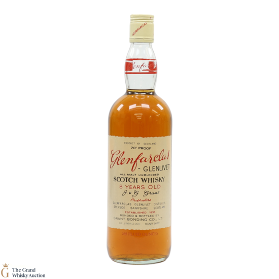 Glenfarclas-Glenlivet - 8 Year Old - 70 Proof (26 2/3 Fl Ozs)