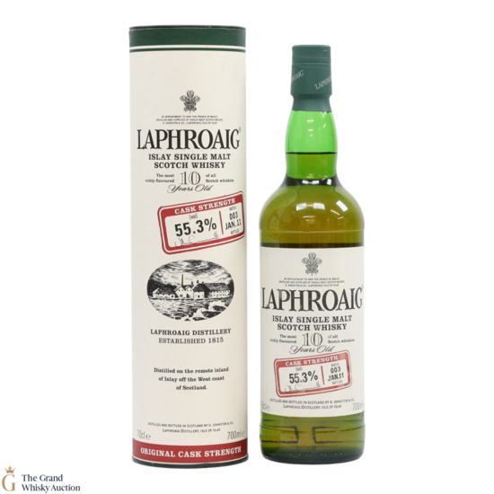 Laphroaig - 10 Year Old - Original Cask Strength Batch #003