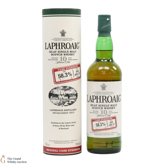 Laphroaig - 10 Year Old - Original Cask Strength Batch #004