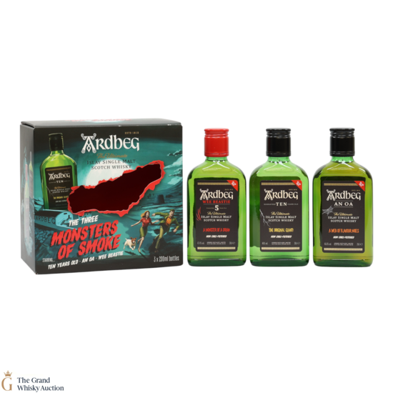 Ardbeg - The Three Monsters Of Smoke (3 x 20cl)