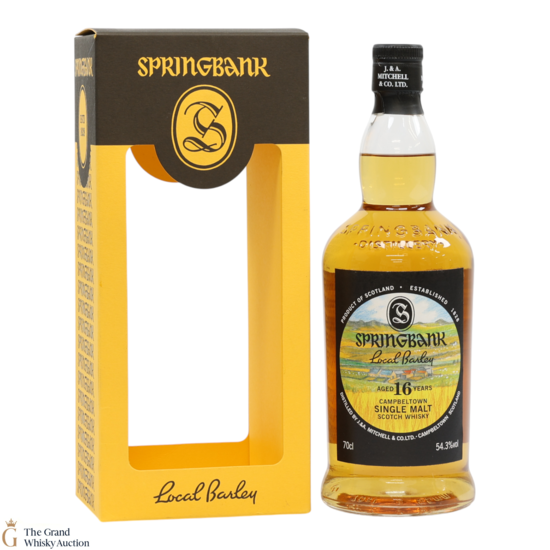 Springbank - 16 Year Old - September 1999 Local Barley January 2016