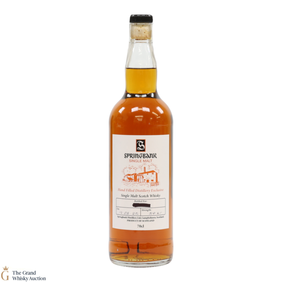 Springbank - 2025 Handfilled Distillery Exclusive 59.4%