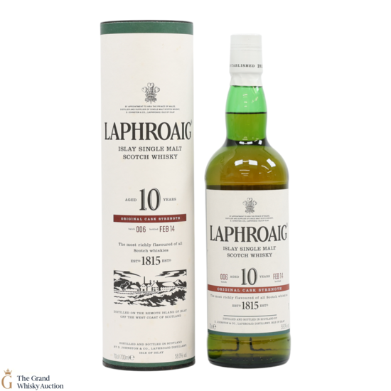 Laphroaig - 10 Year Old - Original Cask Strength Batch #006