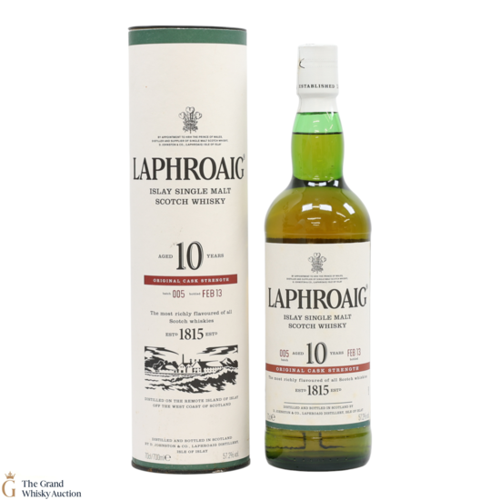 Laphroaig - 10 Year Old - Original Cask Strength Batch #005
