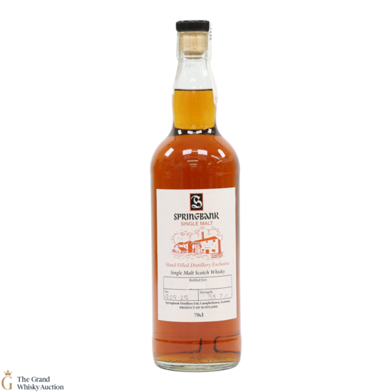 Springbank - Hand Filled Distillery Exclusive 2025 58.7%