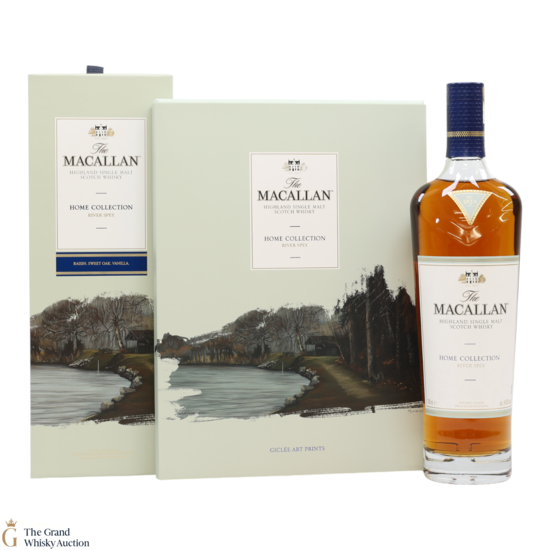 Macallan - Home Collection - River Spey (1x70cl) & Giclee Art Prints