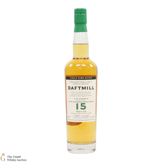 Daftmill - 15 Year Old 2007 - Fife Strength 2023 - UK Independent Whisky Retailers