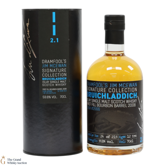 Bruichladdich - 12 Year Old - Dramfool's Jim McEwan Signature Collection 2.1