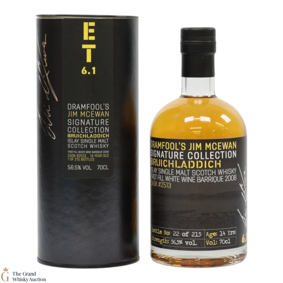 Bruichladdich - 14 Year Old - Dramfool's Jim McEwan Signature Collection 6.1